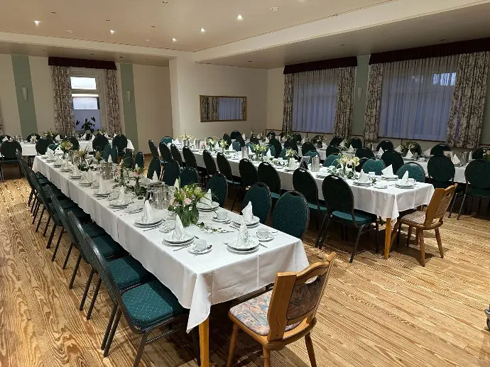 Saal zur Trauerfeier