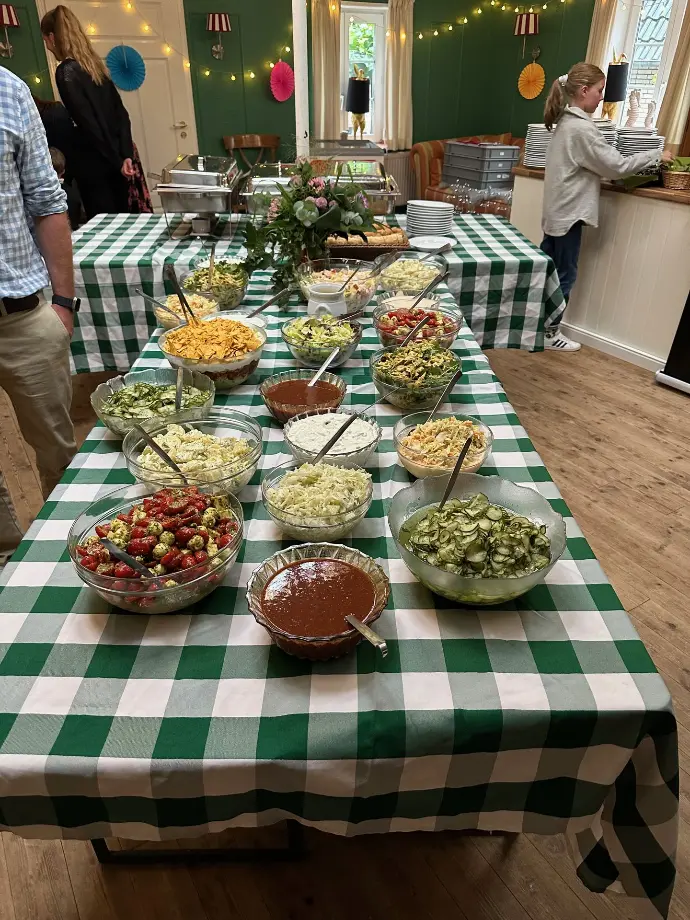 Salatbuffet in der Alten Eule 1